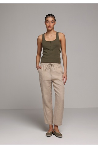 Colin's Colins Slim Fit Kadın Yeşil Atlet Cl1079770 Q1.v2 Kha Haki