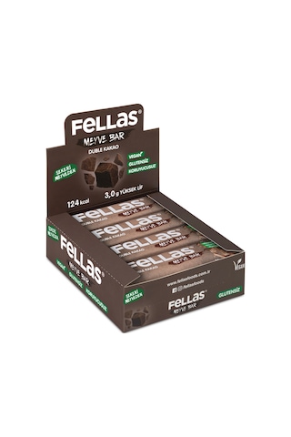 Fellas Meyve Bar - Duble Kakaolu 35g x 12 Adet