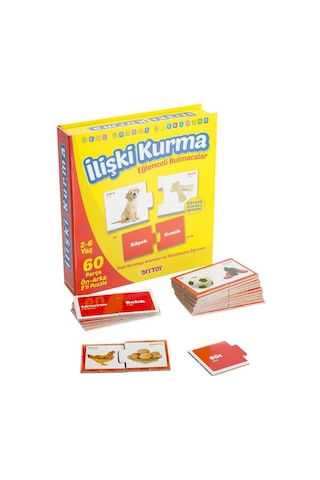 Dıy Toy Okul Öncesi Ilişki Kurma Eğlenceli Bulmacalar