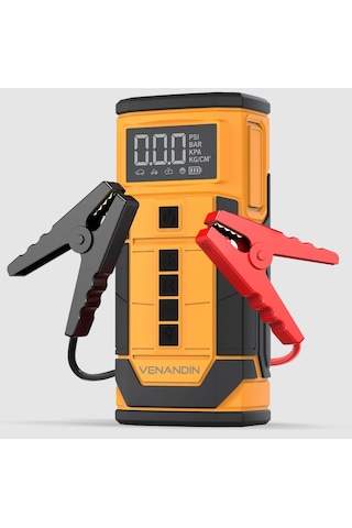 Venandin Aırgon-001 Kompresör Akü Takviye Cihazı 8.000mah Hava Pompası