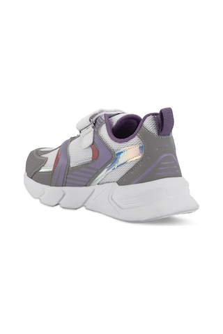 Slazenger Kendall Kız Çocuk Sneaker Ayakkabı Gri / Fuşya Gri - Fuşya