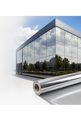 Duru Wındow Fılms Solvex %20 Reflektif Bina Cam Filmi 75 Cm 3 Metre