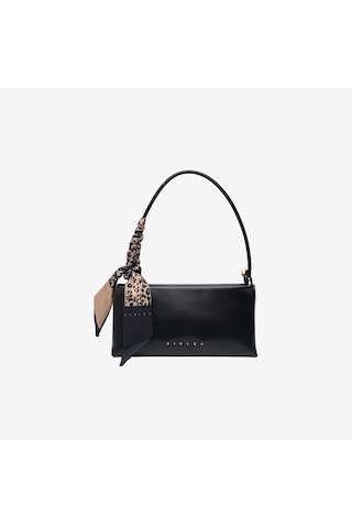 Siyah Omuz Çantası Kadın Sısley Sly 482 Sisley
