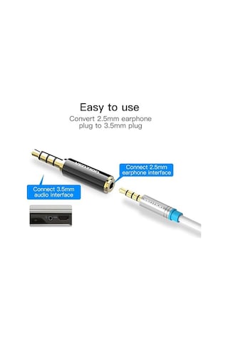 Vention 3.5 Erkek 2.5 Dişi Stereo Ses Jack Kulaklık Çevirici