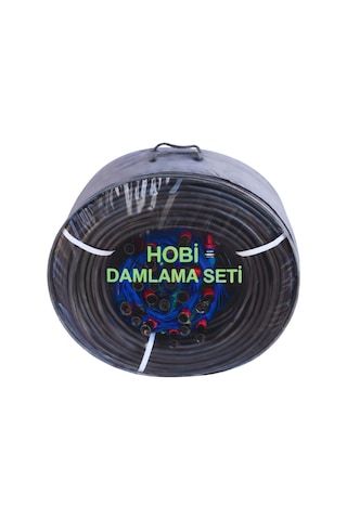 Hobi Bahçe Sulama Seti 10mt. Layflat 100mt. Damlama