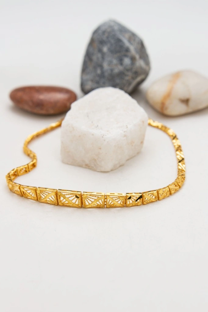 22 Ayar Kadın Altın Bileklik Xqst432 Altın