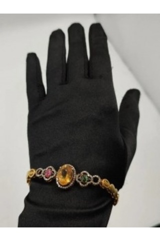 Sitrin Turmalin Bileklik 149