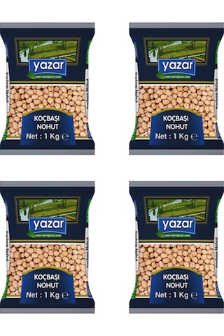 Yazar Koçbaşı Nohut 4 x 1 KG