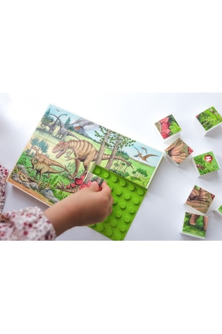 Hubelino 35 Parça Puzzle Dinozor Dünyası 410191