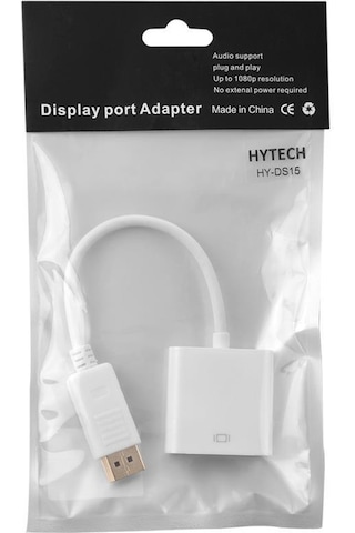 Hytech Hy-ds15 Display To Vga 20cm Çevirici