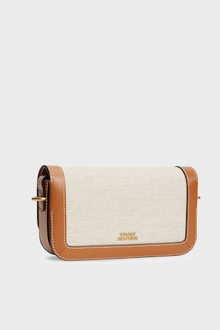 Tommy Hilfiger Logolu Çıkarılabilir Askılı Çanta Kadın Çanta Aw0aw18737 Gb8 Bej