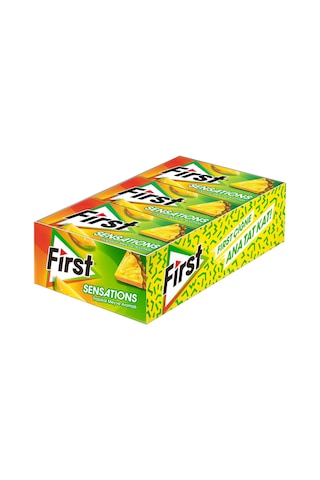 First Sensations Tropikal Meyve Aromalı Sakız 12 x 27 G