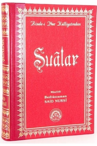 Şualar / Risalei Nur Tercümesi Büyük Boy, Sırtı Deri, Kod:002...
