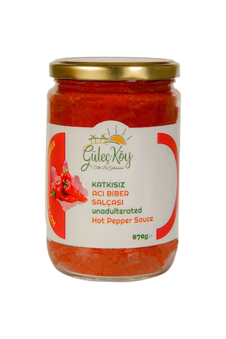 GüleçKöy Acı Biber Salçası 870 G