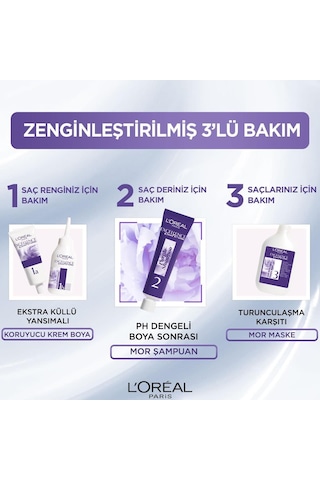 Loreal Excellence Cool Creme Saç Boyası 7.11 Ekstra Küllü Kumral (466392649)