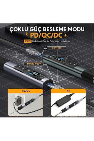 Fnırsı Hs 02a Akıllı Elektrikli Havya 100w