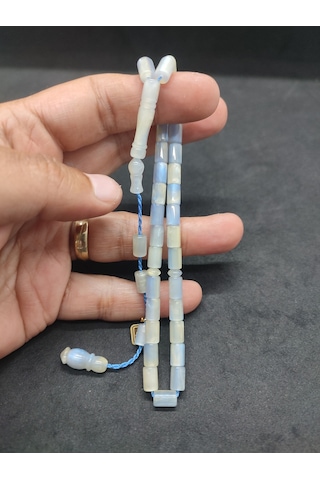 Hakan Kaya Usta Eseri Tam El Boy Sentetik Opal Sertifikalı 10125 Açık Gri