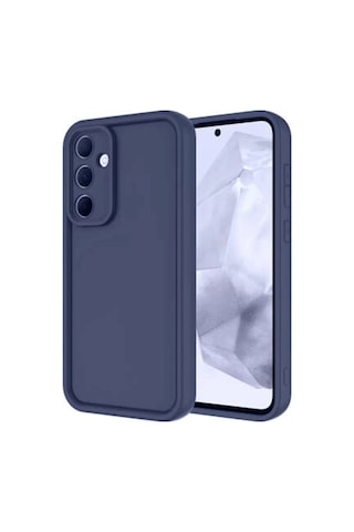 Newface Samsung Galaxy Uyumlu A16 5g Kılıf Viera Silikon - Lacivert