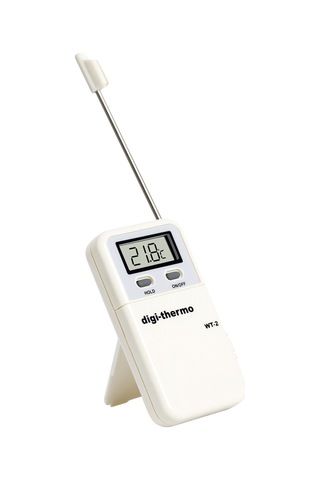 Tenfowee Elitech Wt-2 Dijital Gıda Termometresi: Lcd Ekran, Sıcaklık Alarmı, / Seçeneği, Beyaz Renk