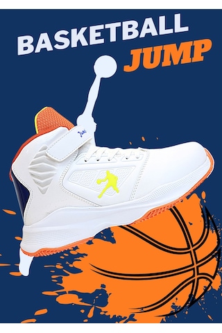 Kidessa 1755-29196 Ultra Hafif Anatomik Tabanlı Unisex Çocuk Beyaz Çok Renkli