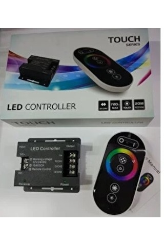 Touch Rgb Şerit Led 18 Amper Dokunmatik Kumanda Kontrol Cihazı