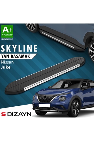 S-dizayn Nissan Juke 2 Skyline Krom Yan Basamak 173 Cm 2019 Üzeri A+ Kalite