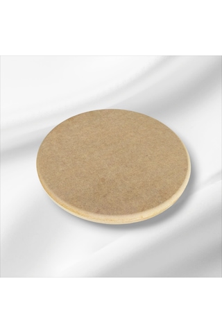 Ahşap-ham Mdf- Ayaklı Yuvarlak Sunumluk-büyük Kahvaltı Sunumluk