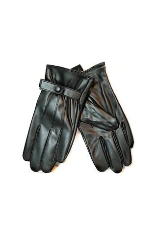 Erkek Suni Deri Eldiven Dokunmatik Ekran Uyumlu 18K06