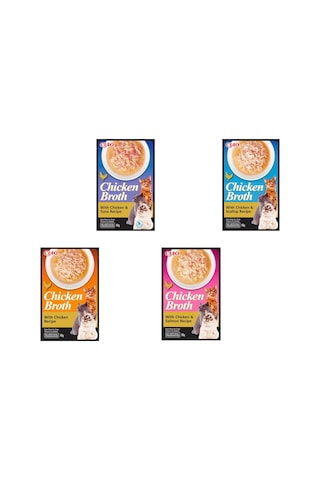 Ciao Broth Tavuk Sulu & Somonlu Yetişkin Kedi Çorbası 50 G