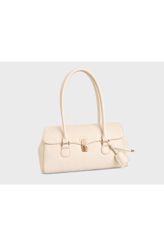 Housebags Jardin Elegance New Trend Omuz Çantası Bej