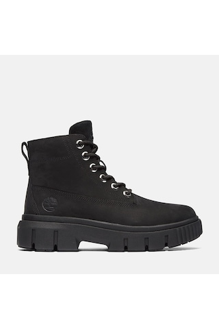 Timberland Greyfield Mid Lace Up Kadın Bot-33969 Siyah