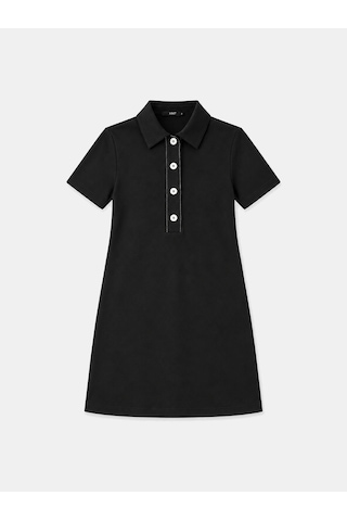 Xint Siyah Regular Fit Elbise 288064