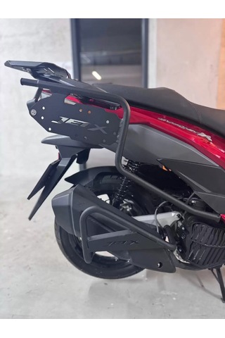 Sym Jet X Etraf Tam Koruma Demiri Yan Çanta Bağlantılı
