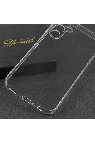 Prolysus Samsung Galaxy A24 Uyumlu Kılıf Kamera Korumalı Şeffaf Yumuşak Silikon Kılıf