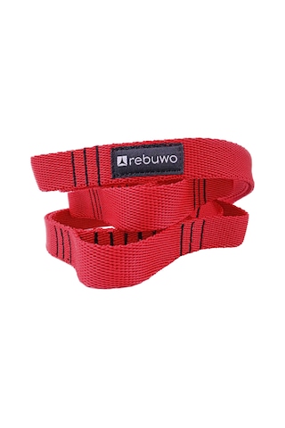 Rebuwo Sekiz Kademeli Yoga Germe Kayışı Esneme Kayışı