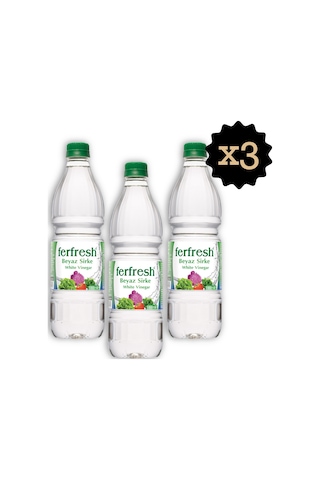 Ferfresh Beyaz Sirke 1 Lt Pet 3'lü Set