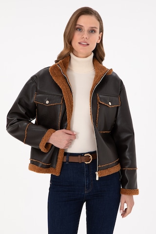 U.s. Polo Assn. Kadın Kahverengi Deri Mont-kaban 50297229-400 400kahverengı