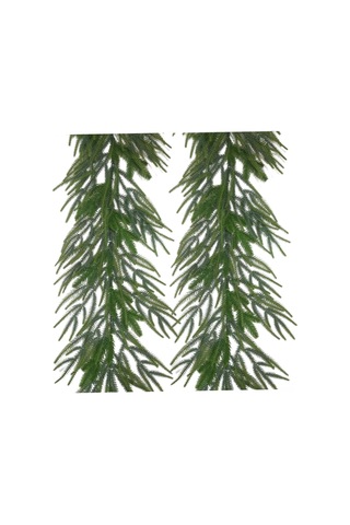 Ruicoo Noel Dekorasyonu Pe Yaprakları 150 Cm, Dışarıda/içerde Kullanıma Uygun, Saçma Saçma Görünüm, Kaliteli Ve Dayanıklı Yeşil Zemin Örgüsü