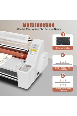 V350 A3 Selefon Kaplama Laminasyon Makinesi