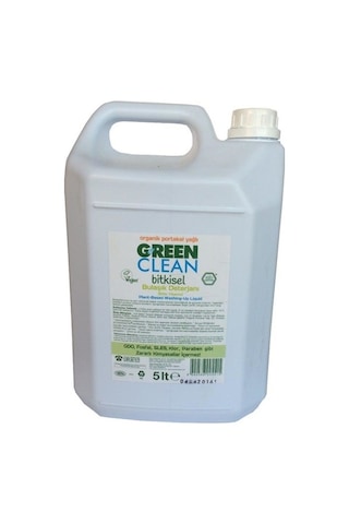 U Green Clean Bitkisel Portakal Yağlı Sıvı Bulaşık Deterjanı 5 L U Green Clean Bitkisel Portakal Yağlı Sıvı Bulaşık Deterjanı 5 L