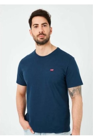 Levi's Erkek Lacivert Tshirt 56809-0056-2318 Lacivert