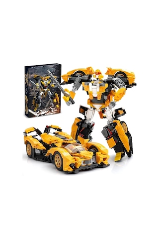 Sillbird 2'si 1 Arada Model Araba Ve Transformers Robot Setı,998 Parça, 8+ Yaş Için Koleksiyonluk Oyun Setleri