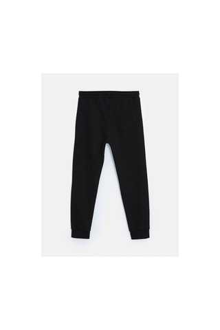 LC Waikiki Lcw Kids Siyah Beli Lastikli Erkek Çocuk Kalın Jogger Eşofman Altı Yeni Siyah