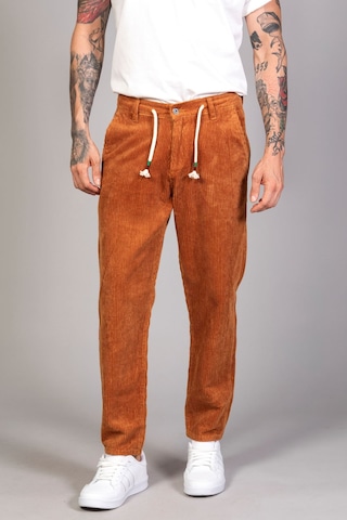 Little Cup Jeans Co Erkek Camel Baggy Fit Rahat Kalıp Kadife Pantolon