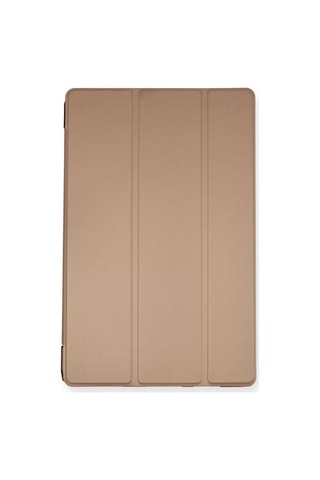 Newface Samsung Galaxy UyumluT970 Tab S7 Plus 12.4 Kılıf Tablet Smart Kılıf - Rose Gold Arka Kapak