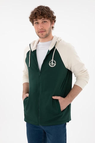 U.s. Polo Assn. Erkek Koyu Yeşil Hırka Örme 50293396-vr079 Koyu Yesıl Koyu Yeşil