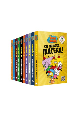 Kral Şakir Muhtişim Seti! 10 Kitaplık Set