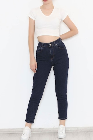 Mokashopin - Boyfriend Kot Pantolon Koyumavi - 11917.1431. 001