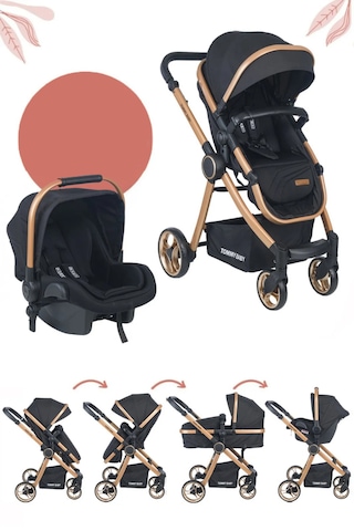 Tommybaby Toranto Gold Vip Travel Sistem Bebek Arabası Puset
