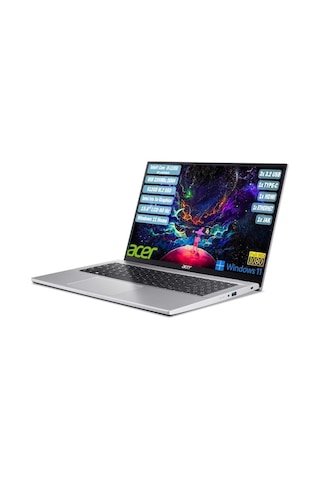 Acer Aspire 3 A315-59-59AY NX.K6TEY.002-000 i5-1235U 16 GB 512 GB SSD 15.6" W11H Dizüstü Bilgisayar